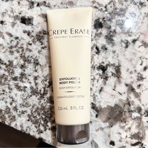 Crepe Erase Exfoliating Body Polish NEW sealed 8 oz firming body care scrub
